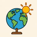 icon_geography_sun_simplified icon preview