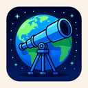 icon_geography_telescope_futuristic icon preview