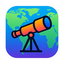 icon_geography_telescope_gradient icon preview