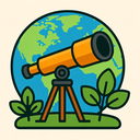 icon_geography_telescope_organic icon preview