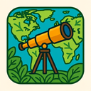 icon_geography_telescope_organic_pattern icon preview