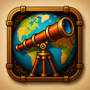 icon_geography_telescope_steampunk icon preview