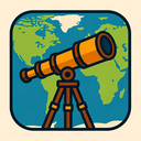 icon_geography_telescope_tribal icon preview