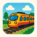 icon_geography_train_cartoon icon preview