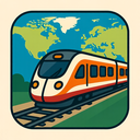 icon_geography_train_elegant icon preview