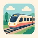 icon_geography_train_flat_pastel icon preview