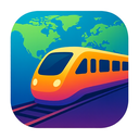 icon_geography_train_gradient icon preview