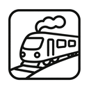 icon_geography_train_outline icon preview