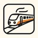 icon_geography_train_thin icon preview