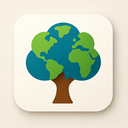 icon_geography_tree_abstract icon preview