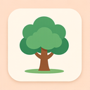 icon_geography_tree_flat_pastel icon preview