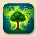 icon_geography_tree_glow_effect icon preview