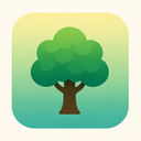 icon_geography_tree_gradient icon preview