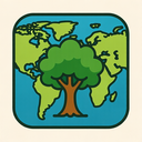 icon_geography_tree_organic icon preview
