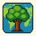 icon_geography_tree_pixel_art icon preview