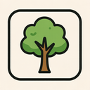 icon_geography_tree_thin icon preview