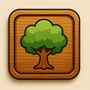 icon_geography_tree_wooden icon preview