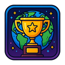 icon_geography_trophy_cyberpunk icon preview