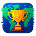 icon_geography_trophy_digital_glitch icon preview