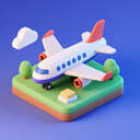 icon_hardware_airplane_3d_isometric icon preview