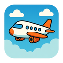 icon_hardware_airplane_cartoon icon preview