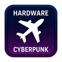 icon_hardware_airplane_cyberpunk icon preview