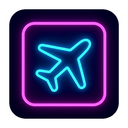 icon_hardware_airplane_neon icon preview