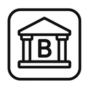 icon_hardware_bank_monochrome icon preview