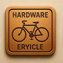 icon_hardware_bicycle_embossed icon preview