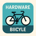 icon_hardware_bicycle_flat_design icon preview