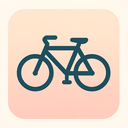 icon_hardware_bicycle_flat_pastel icon preview