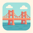 icon_hardware_bridge_flat_pastel icon preview