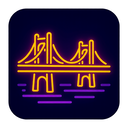 icon_hardware_bridge_neon icon preview