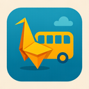icon_hardware_bus_origami icon preview
