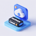 icon_hardware_cloud_3d_isometric icon preview