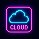 icon_hardware_cloud_neon icon preview
