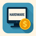 icon_hardware_coin_flat_design icon preview
