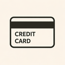 icon_hardware_credit_card_minimalist icon preview