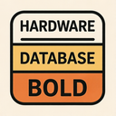 icon_hardware_database_bold icon preview