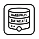 icon_hardware_database_monochrome icon preview