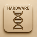 icon_hardware_dna_strand_embossed icon preview