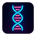 icon_hardware_dna_strand_neon icon preview