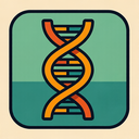 icon_hardware_dna_strand_retro icon preview