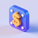 icon_hardware_dollar_sign_3d_isometric icon preview