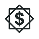 icon_hardware_dollar_sign_asymmetrical icon preview
