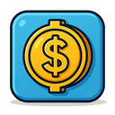 icon_hardware_dollar_sign_cartoon icon preview