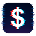 icon_hardware_dollar_sign_digital_glitch icon preview