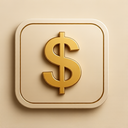 icon_hardware_dollar_sign_elegant icon preview