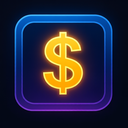 icon_hardware_dollar_sign_glow_effect icon preview