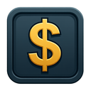icon_hardware_dollar_sign_sharp_edges icon preview